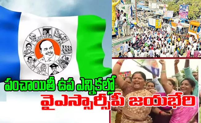 YSRCP supporters won panchayat by-elections Andhra Pradesh - Sakshi