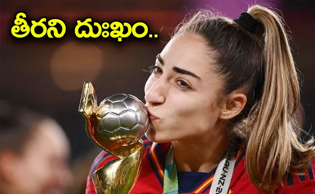 Spain WC Hero Olga Carmona Told About Father Death After Final Emotional Post - Sakshi