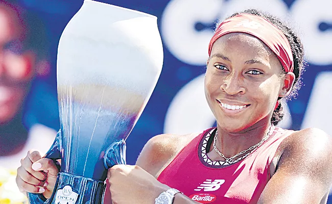 Coco Gauff Win Her Maiden WTA 1000 Crown Check Details - Sakshi