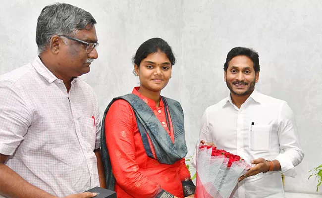 Cm Ys Jagan Congratulates Indian Archer Jyothi Surekha - Sakshi