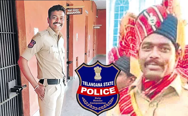 Police constable dies in gun misfire in Hyderabad - Sakshi