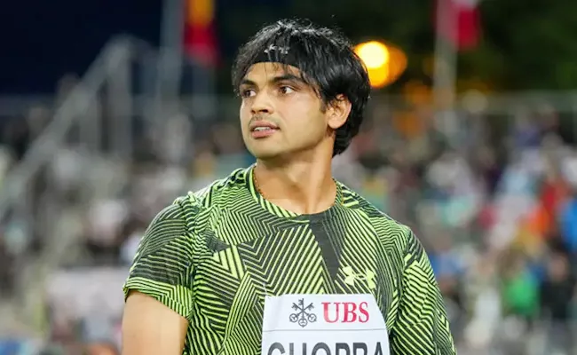 WAC 2023 Neeraj Chopra In Final Qualifies for Paris Olympics - Sakshi