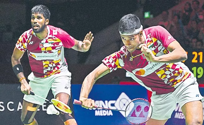 Satvik pair in the quarters - Sakshi