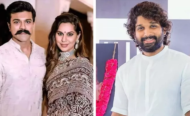 Upasana And Ram Charan Sent Gift For Allu Arjun - Sakshi