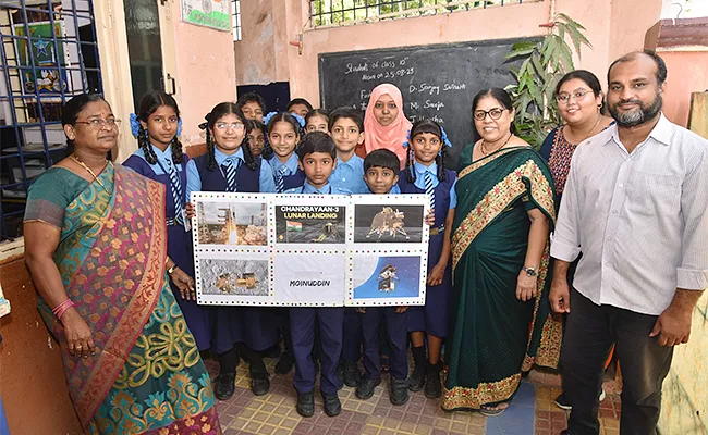 awareness Programme about Chandrayaan 3  - Sakshi