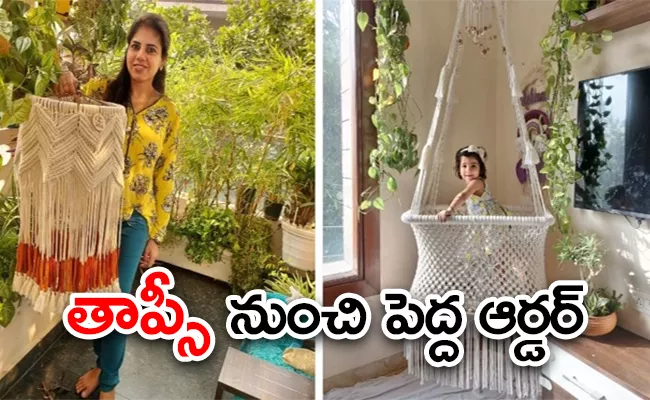 Macrame Art Helped Me Fight Post Partum Depression Says Sanpreet Kaur - Sakshi