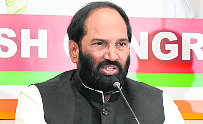 Uttam Kumar Reddy Comment on KCR - Sakshi