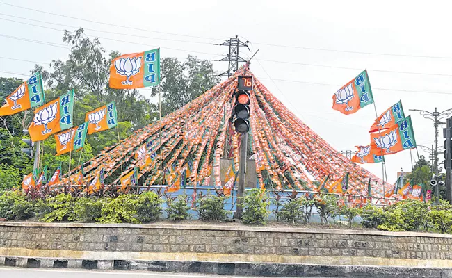 BJP Leader Amit Shah to Attend public meeting at Khammam - Sakshi