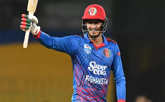 Mujeeb Ur Rahman hits fastest ODI fifty for Afghanistan - Sakshi