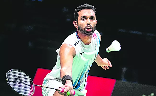 Pranay who fought and lost in the semis - Sakshi