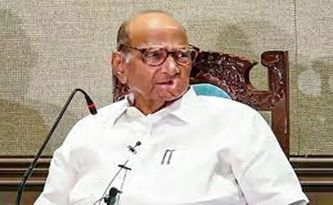 NCP Chief Sharad Pawar denies party split - Sakshi