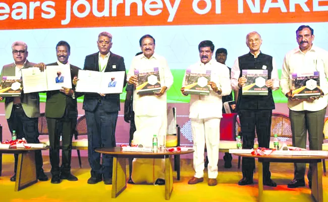 Venkaiah Naidu :NAREDCO Silver Jubilee: Make Happy Healthy And Affordable Housing - Sakshi