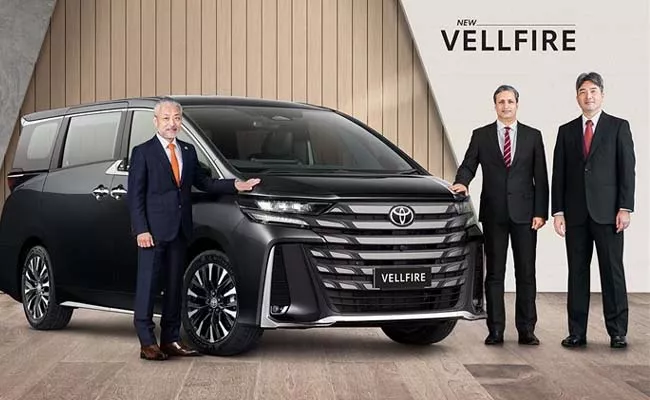 New Toyota Vellfire launched at Rs 1crore - Sakshi