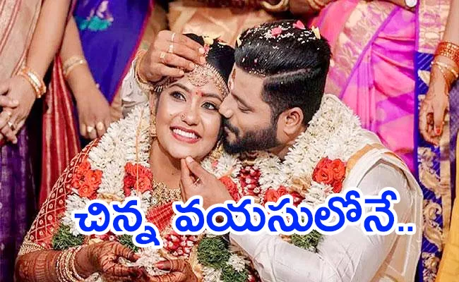 TV Actress Sruthi Shanmuga Priya Husband Dies Tragically One Year After Marriage - Sakshi