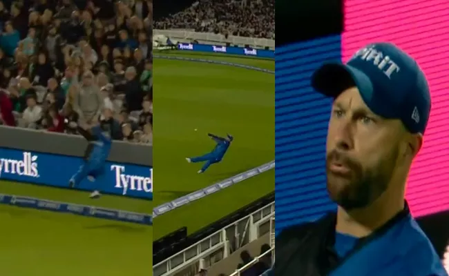 Matthew Wade Produces Stunning Six-Saving Effort-The Hundred 2023-Viral - Sakshi