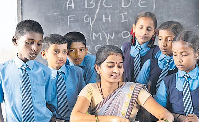 Pressure on teacher vacancies from all sides - Sakshi