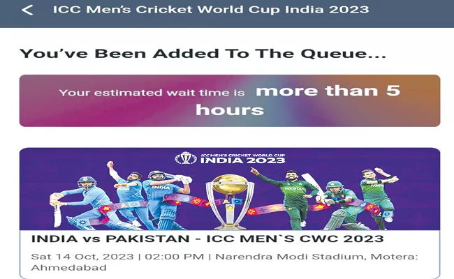 Indian Team World Cup Matches Tickets Finish - Sakshi