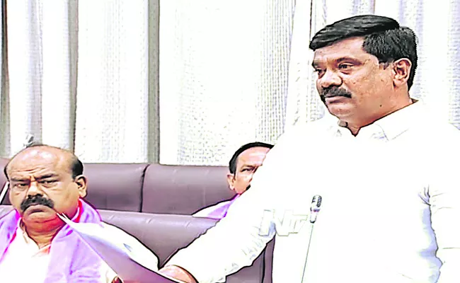 Houses damaged due to rains will be repaired under Gruha Laxmi Scheme: Prashant Reddy - Sakshi