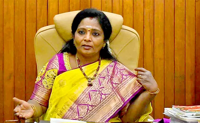 Governor Tamilisai Invited Tsrtc Union Leaders For Talks - Sakshi