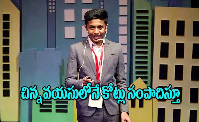 13 Year Old Tilak Mehta Set Up A 100 Crore Company - Sakshi