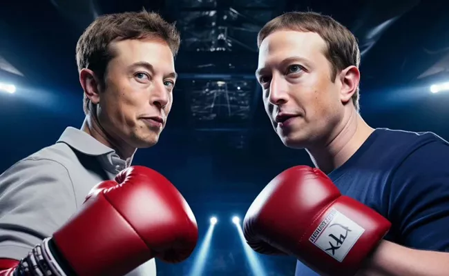 elon Musk Zuckerberg Fight To Be Streamed Live On X - Sakshi