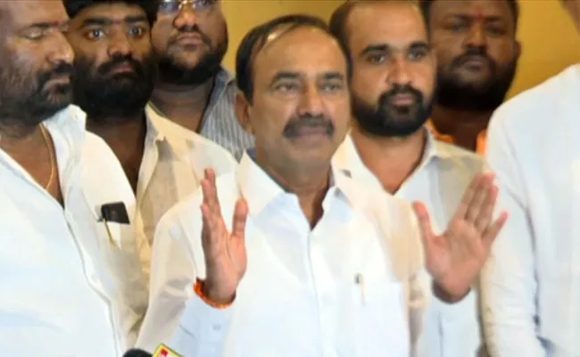 Etela Rajender Sensational Comments Over KCR Government - Sakshi