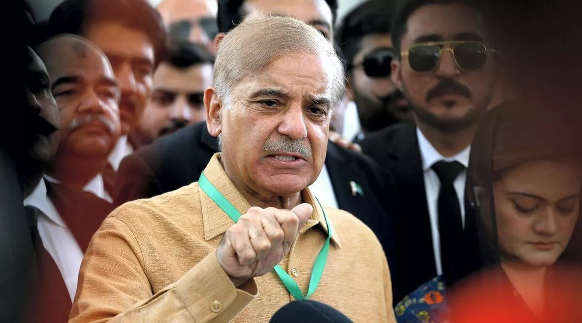 PM Shehbaz Sharif Opposition Leader To Discuss Over Caretaker PM - Sakshi