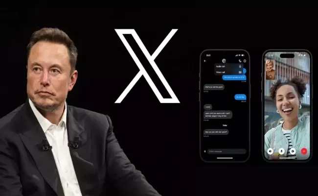 Video and audio calls coming to X says Elon Musk - Sakshi