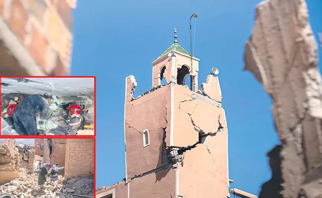 Morocco earthquake: Powerful quake in Morocco kills Many people and damages historic buildings in Marrakech - Sakshi