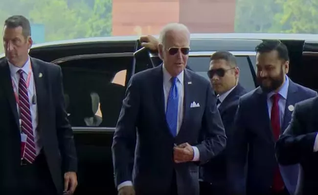 Driver In Biden G20 Convoy Detained Over Protocol Breach - Sakshi