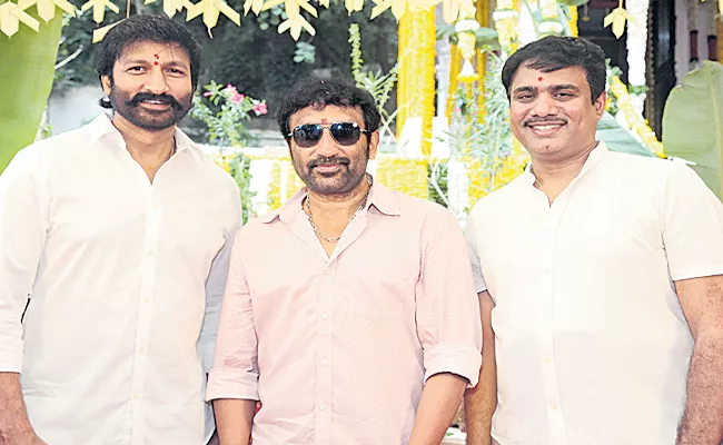 Gopichand and Srinu Vaitla New Movie Launch - Sakshi