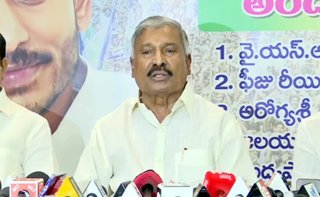 Minister Peddireddy Ramachandra Reddy Fire On Chandrababu - Sakshi