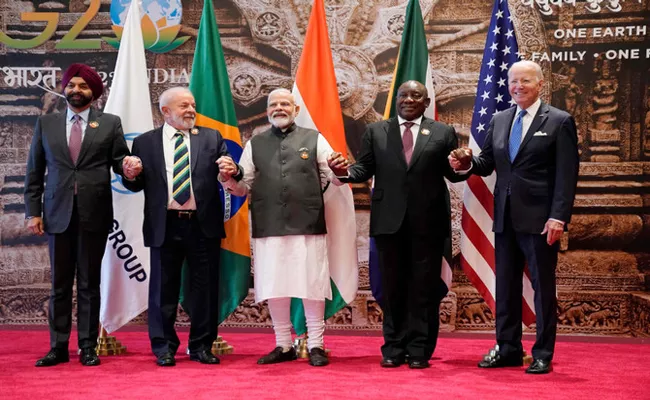 G20 Summit: Indian PM Narendra Modi holds talks with G20 leaders - Sakshi