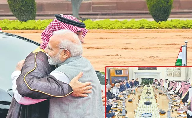 Sakshi Editorial On PM Modi And Mohammed bin Salman Meet