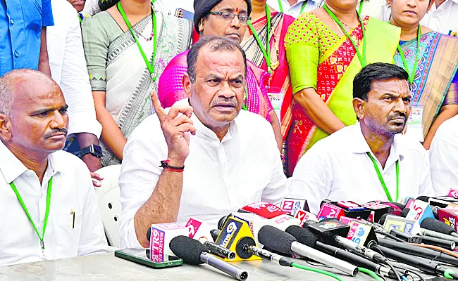 Komati Reddy Venkat Reddy meeting at nalgonda  - Sakshi