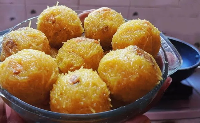 Ganesh Chaturthi Special Semiya Laddu Recipe In Telugu - Sakshi