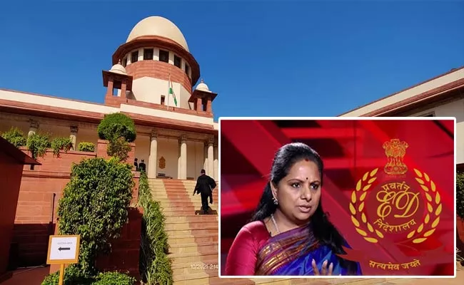 MLC Kavitha To Supreme Court On Liquor Scam Case ED Notices - Sakshi