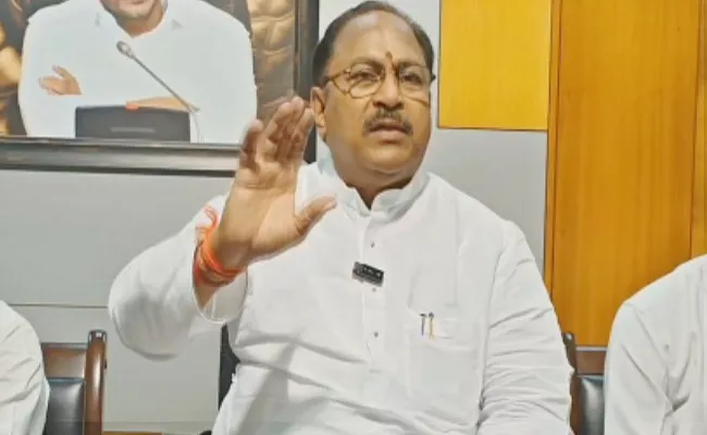 Minister Kottu Satyanarayana Slams Lokesh Delhi Tour - Sakshi