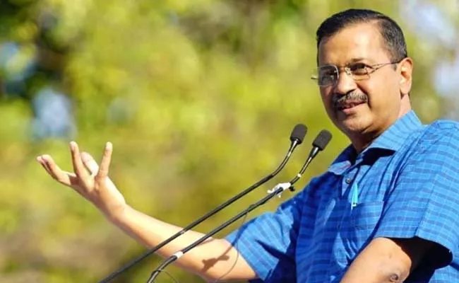 Arvind Kejriwal Dare Challenge To BJP Amid Name Change Row - Sakshi