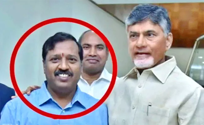 AP Planning Department Memo Issued To Chandrababu PA Srinivas - Sakshi