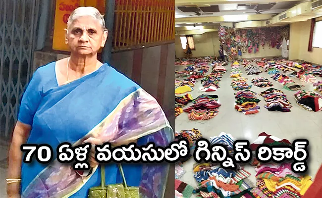 250 Women In Group Sets Guinness World Record By Creating Crochet Panchos - Sakshi