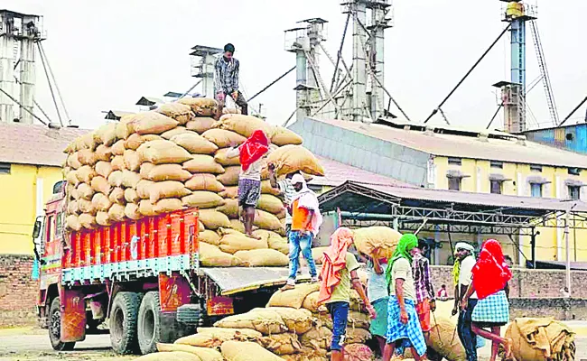 Govt to Sale of 25 lakh metric tonnes of grain - Sakshi