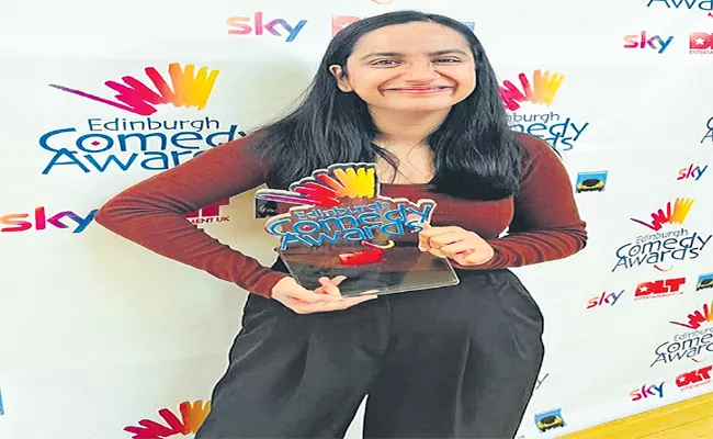 Urooj Ashfaq Wins Best Newcomer At Edinburgh Comedy - Sakshi