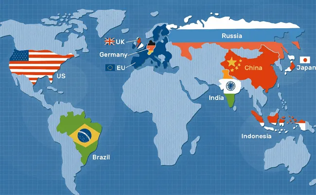 Top ten largest economies in the world 2023 - Sakshi