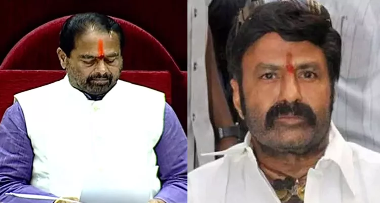 Speaker Tammineni Sitaram Strong Warning To Balakrishna Over Action 