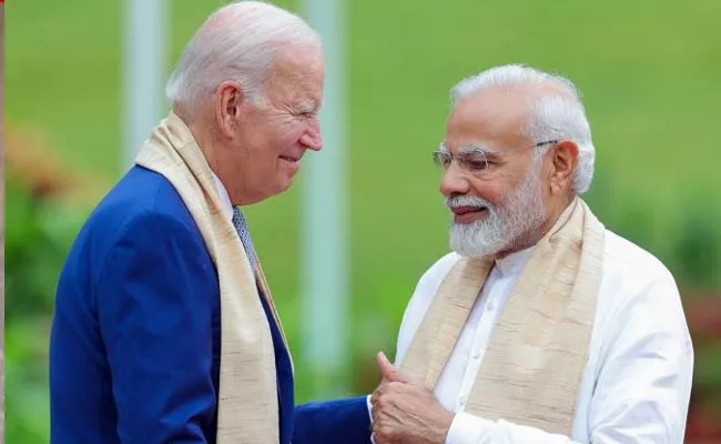 PM Modi Invites Biden To Republic Day 2024 Chief Guest - Sakshi