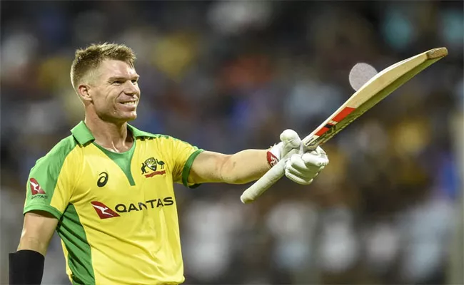 IND VS AUS 1st ODI: David Warner Completes 100 sixes In ODI Cricket - Sakshi