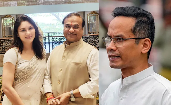 Assam CM Himanta Wife defamation suit against Congress Gaurav Gogoi - Sakshi