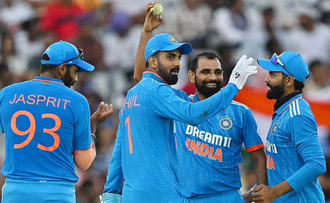 India de throne Pakistan, become No 1 across formats with win in IND vs AUS 1st ODI - Sakshi