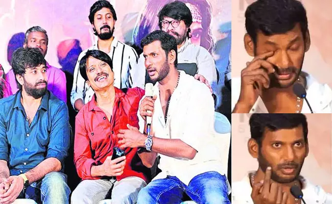 Vishal Comments on Mark Antony Movie Success Meet - Sakshi